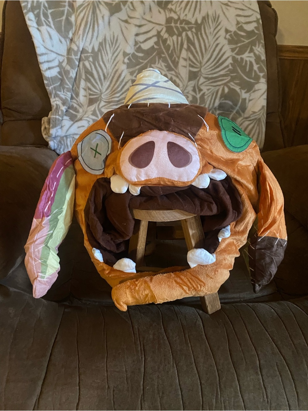 Zelda Bokoblin hat, Bokoblin mask, adult size, cosplay supplies